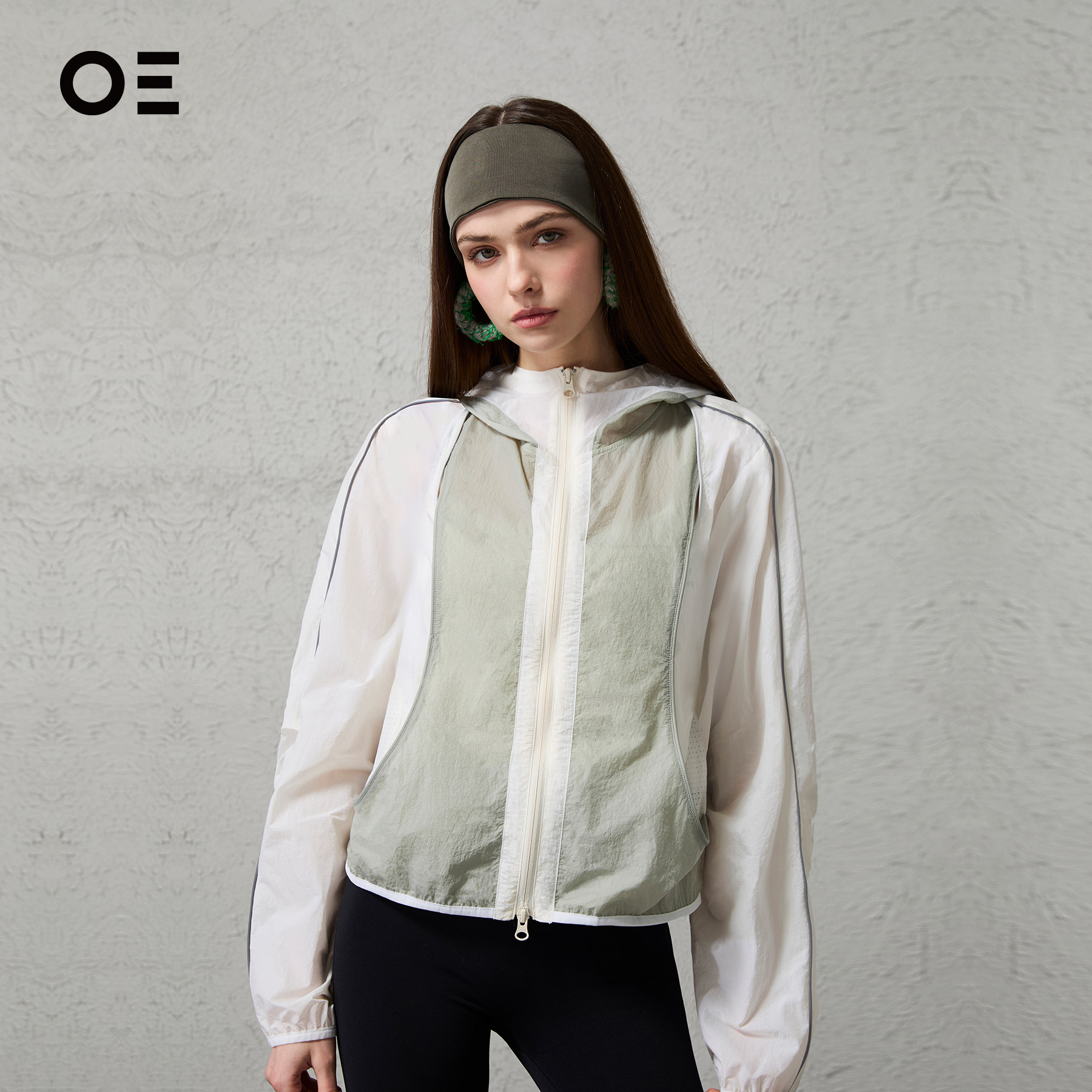 OE防晒服夏季轻薄透气防晒衣户外运动防晒服女款ORGANIC EMOTION