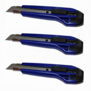 得力美工刀裁纸刀大号墙纸刀工具刀2041壁纸刀学生削笔刀美术办公