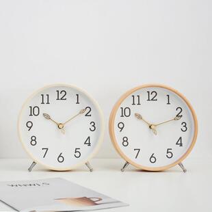 座钟台钟客厅时钟表摆件家用台式钟现代个性摆钟创意桌面小坐钟表
