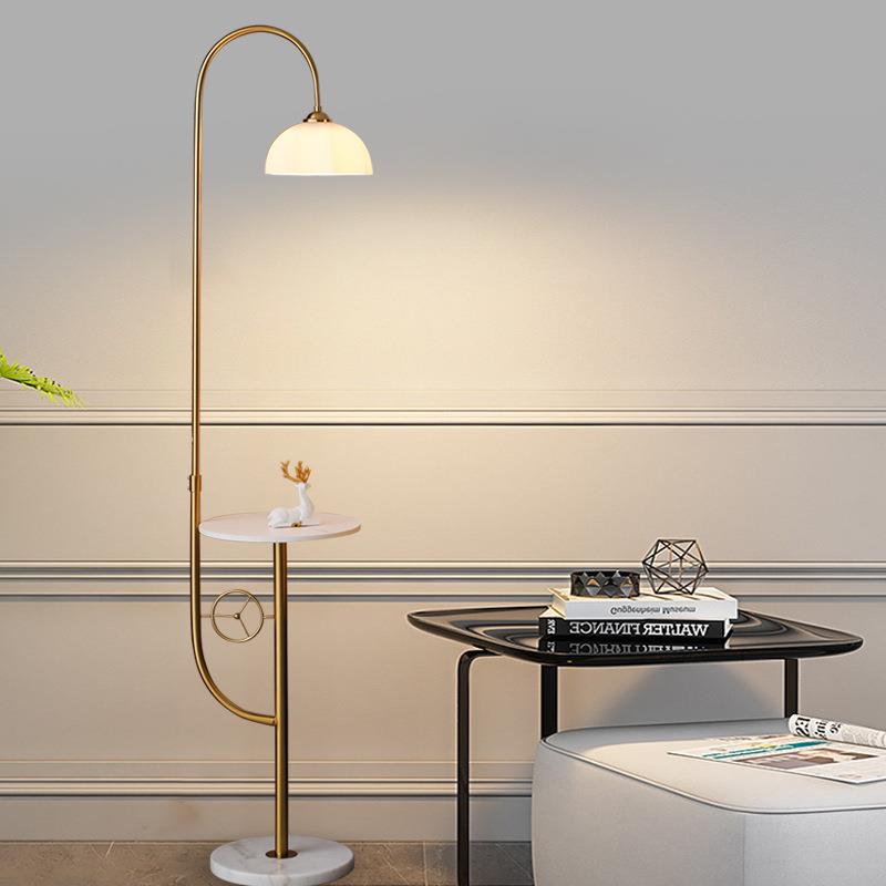 中山灯具落地灯高级感客厅卧室落地台灯现代家居北欧风落地灯