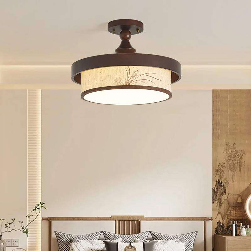 卧室吸顶灯宋式美学复古民宿房间灯中古风氛围感护眼书房主卧吊灯,纺织面料/辅料/配套,纺织机械配件,淘宝优惠券,粉丝福利购,淘宝优惠卷