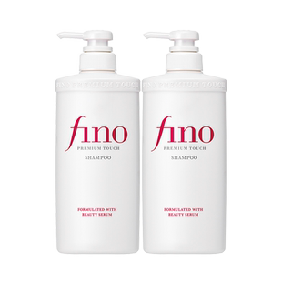【常华森同款】芬浓FINO透润美容液洗发水染烫受损洗发露550ml*2