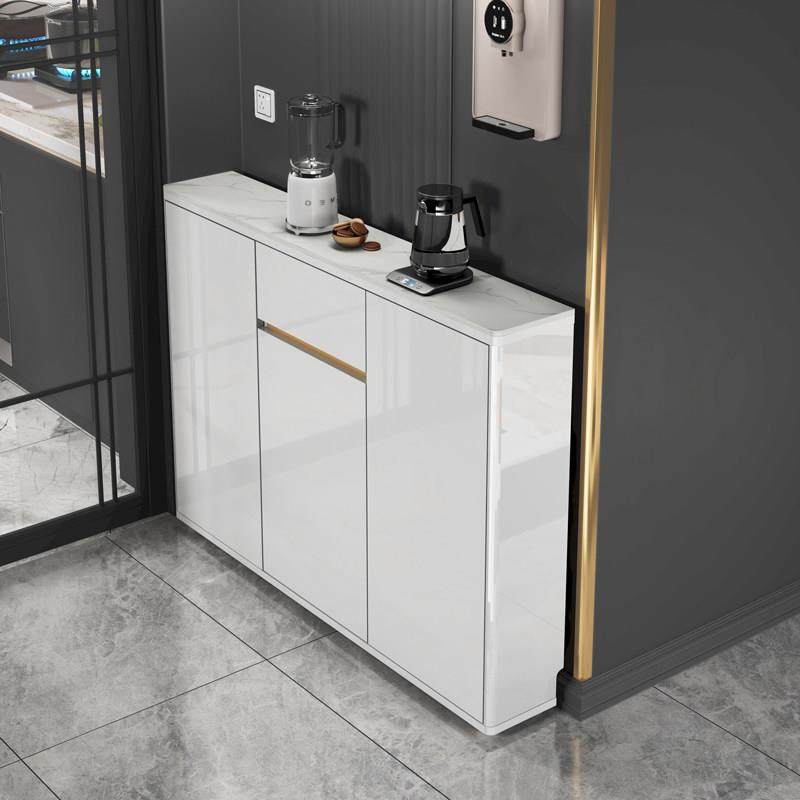 超薄餐边柜20cm实木现代简约岩板餐厅小厨房靠墙储物玄关窄25定制,住宅家具,餐边柜,淘宝优惠券,粉丝福利购,淘宝优惠卷