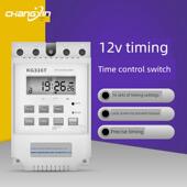 12V直流微电脑时间控制开关电源定时器智能开关Kg316T灯时间全自