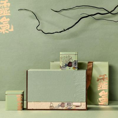 茶叶礼盒装空盒半斤春茶茶叶盒信阳毛尖日照绿茶包装盒空礼盒定制