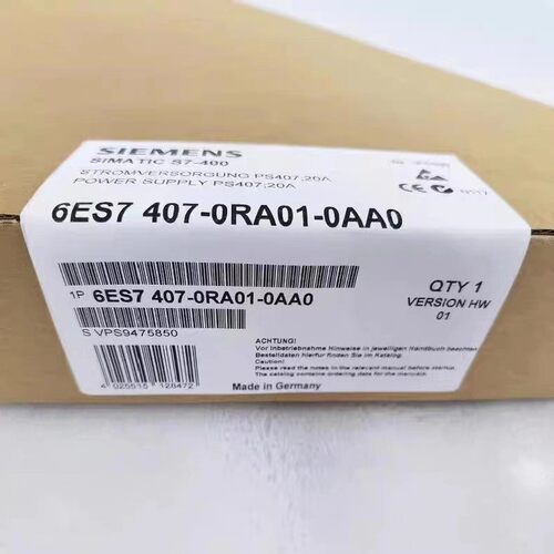 6ES7 407-0RA01-0AA0 电源模块 SIMATIC S7-400 工控模块议价维修