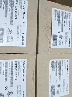 6EP1931-2EC21 工业电源模块 DC-USV-Modul15 工控电源议价维修