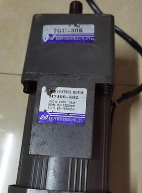 M7400-502 调速电机 伟普 400W 220V 50Hz 7GU-30K议价维修