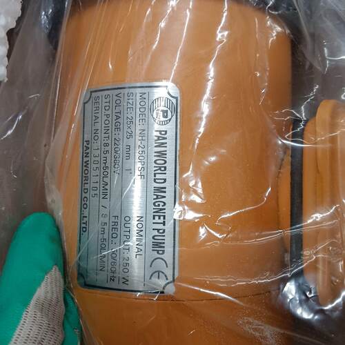 NH-250PS-F PAN WORLD 磁力泵 工业耐腐蚀磁力驱动泵议价维修