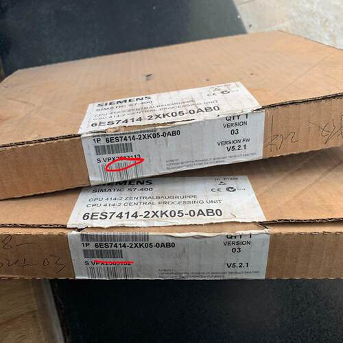 6ES7414-2XK05-0AB0 CPU处理模块 工控自动化配件议价维修
