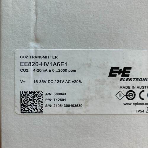 EE820-HV1A6E1 E+E二氧化碳传感器 0-2000ppm 传感模块议价维修