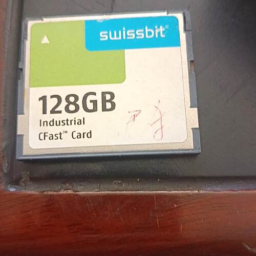swissbit 128GB CFast卡 工业级储存卡 贝加莱议价维修