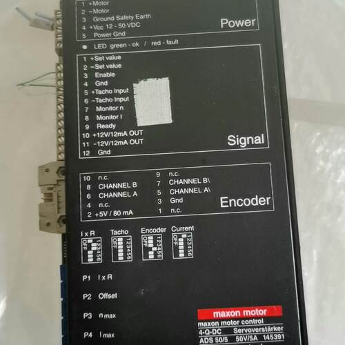 ADS50/5 maxon motor 4-Q-DC 伺服驱动器 工业工控配件议价维修
