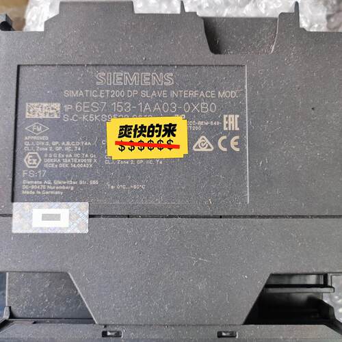 6ES7153-1AA03-0XB0 DP从站接口模块 工控自动化配件议价维修