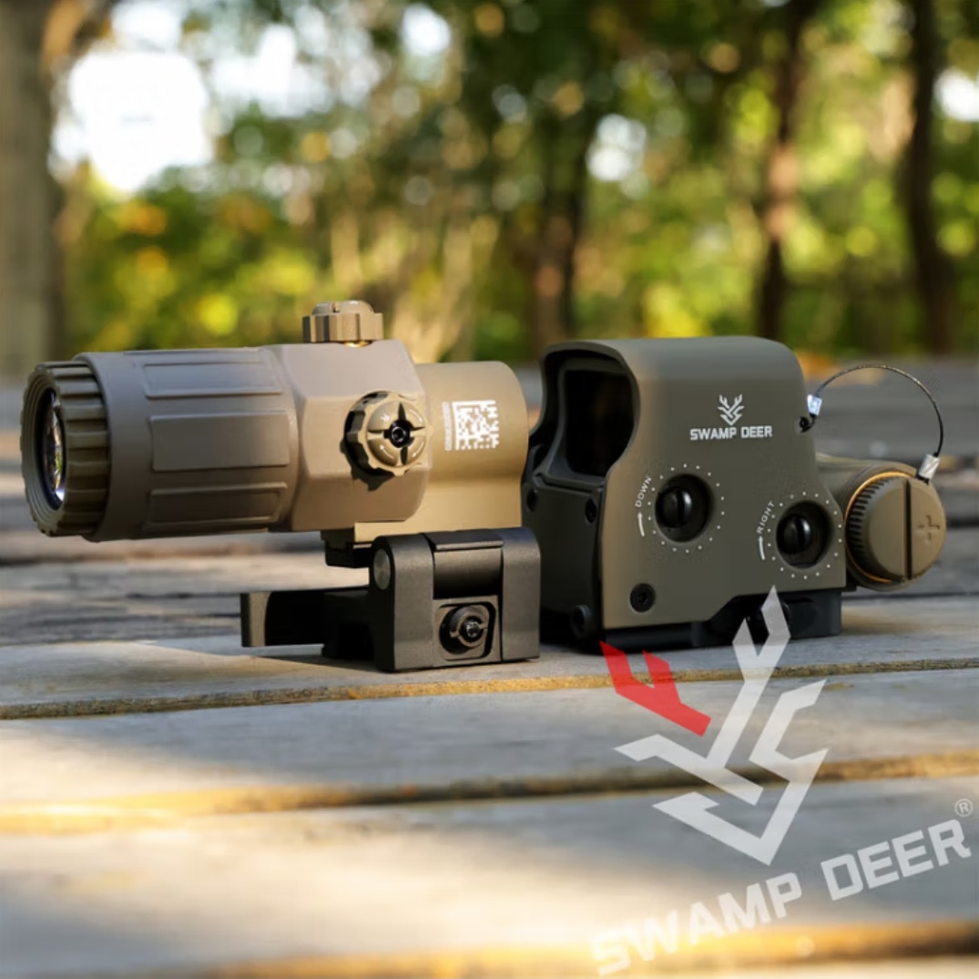 沼泽鹿金属全息红点558G33侧翻模