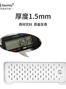 迷你机箱nas机箱组装台式微型主机箱便携桌面卧式itx外壳DIY装机