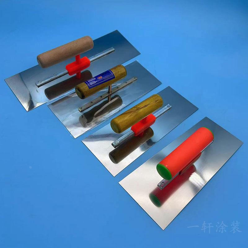 不锈钢抹子刮腻子刮大白油工抹子硅藻泥工瓦工抹批灰刀刮腻子工具