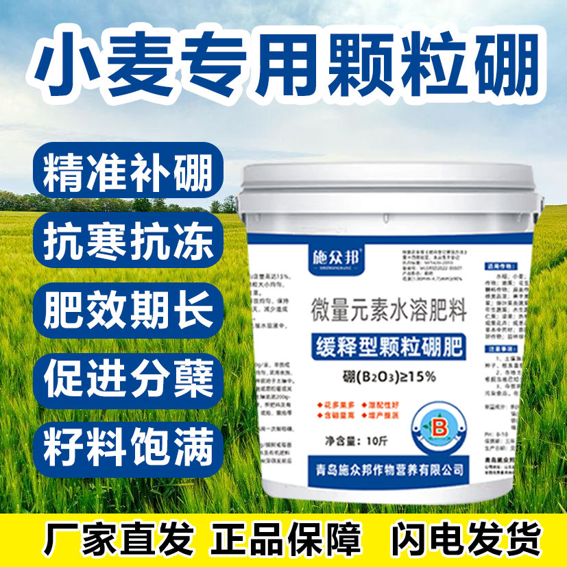 施众邦正品缓释颗粒硼肥微量元素