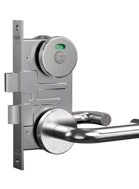 304不套锈国MT-5895钢标防火锁过道锁井锁逃生锁闭门管器工程配五