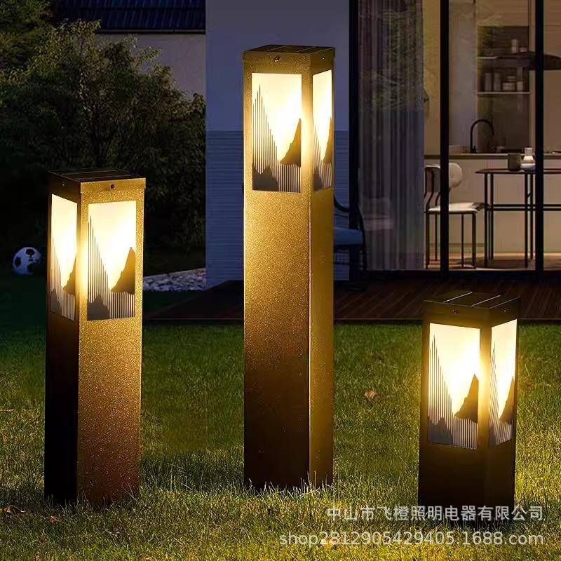 太阳能草LL-8763道坪别户外防水草地灯室外中式庭院灯简约花园过