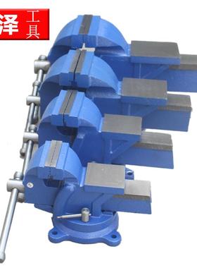 3寸-75mm台台虎业钳工台钳重型台虎钳家用黑色虎vice法式钳台虎钳