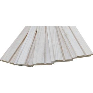 桐拼板内墙防潮板HVG工艺收纳盒板实木木木条原色具实木家配件