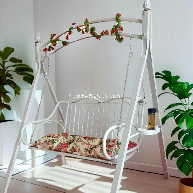 秋千现代吊椅花园户起外sty见详情室内约阳台铁艺简双人一件批金