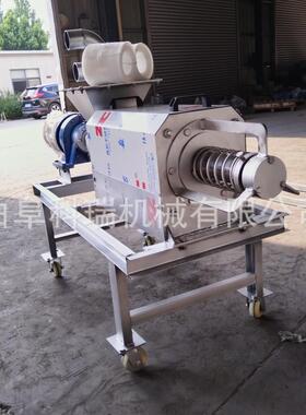 22自0V干湿固液分离机机吸式猪粪甩干脱水机牛粪KR-180螺旋挤压科