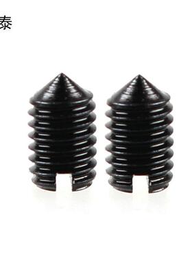 开槽锥端定螺内钉一字紧紧螺钉定六角紧定螺钉黑色圆形FGU紧定螺