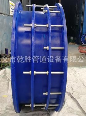 DN2接000571伸缩头双法兰限位伸缩补接偿头大口径厂家直销