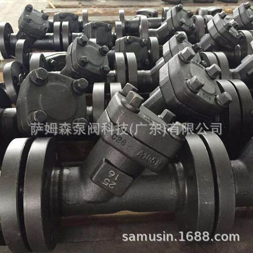 锻钢过滤器 GL41H-16/25/40/64/100C  304高温过滤器 管道过滤器
