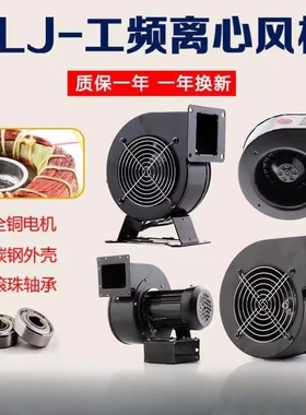 130/150FLJ1/0/5/17/15/7 380/220V小型工频多翼式气模离心鼓风机