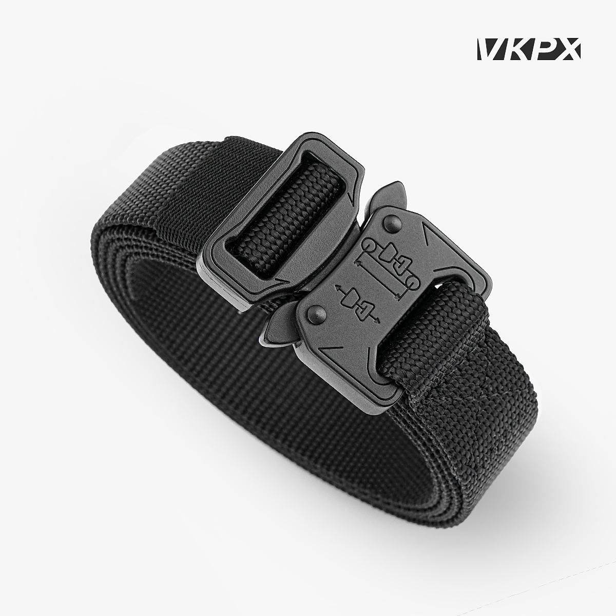 2.5窄款合金对插快脱插扣腰带