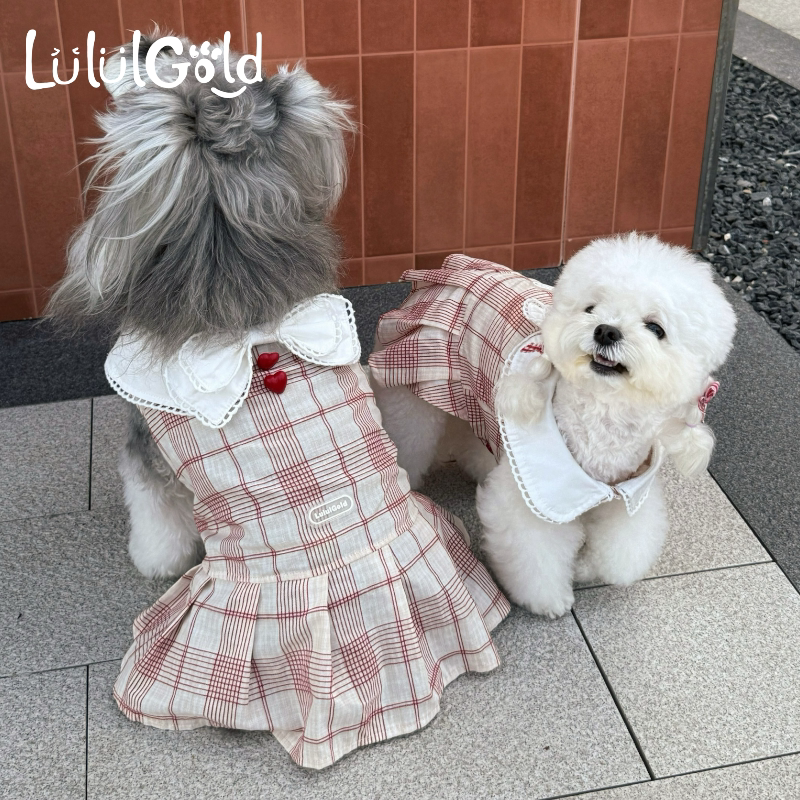 LululGold·红莓日记宠物裙子