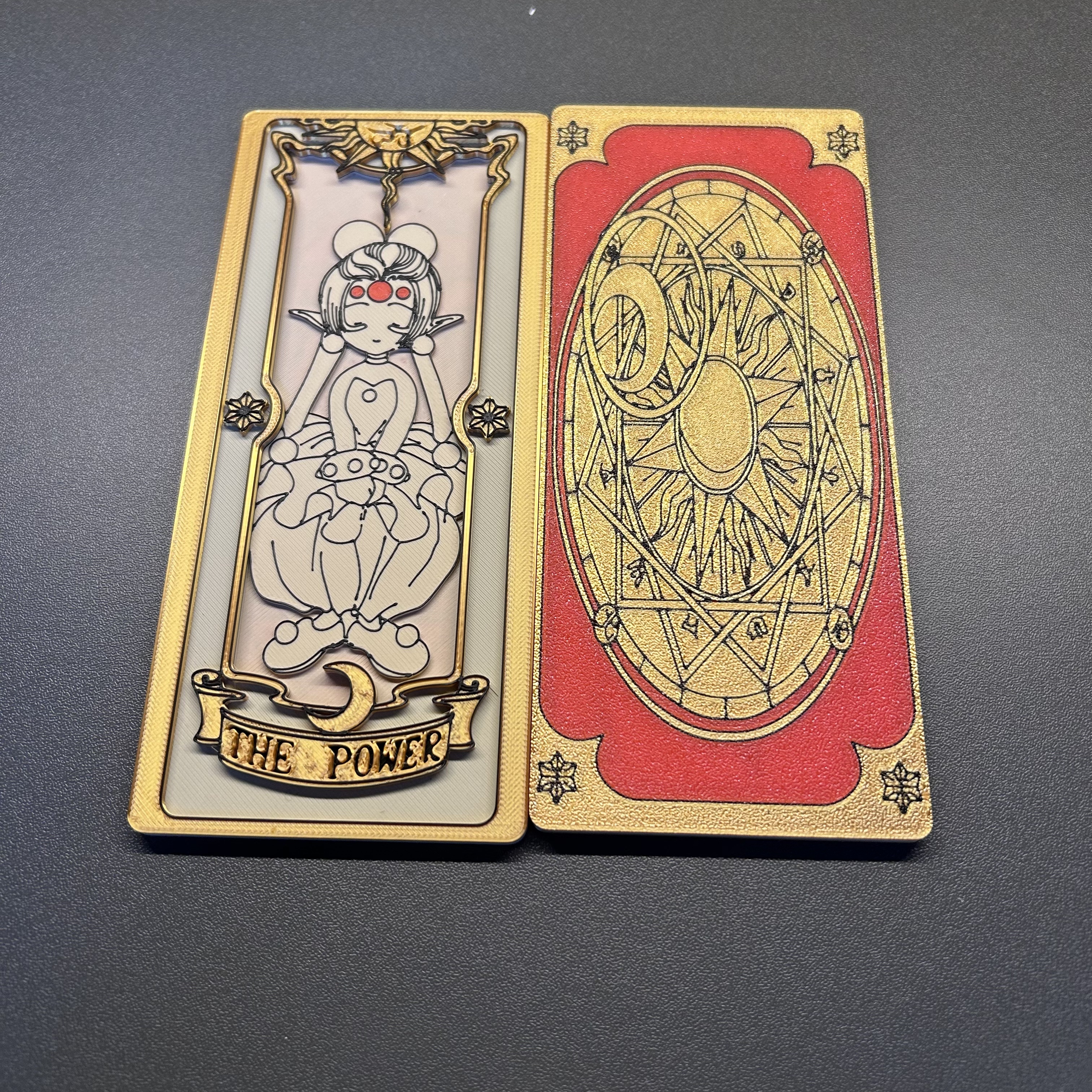 少女魔法cos 3D打印百遍小樱动漫库洛牌【力牌】精致模型游戏道具