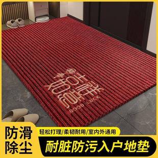 地垫入户门垫门口进门家用除尘防滑可擦免洗耐脏脚垫厨房玄关地毯