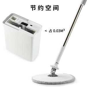 懒人拖布干湿两用地拖拖地神器 免手洗拖把家用一拖平板净2025新款