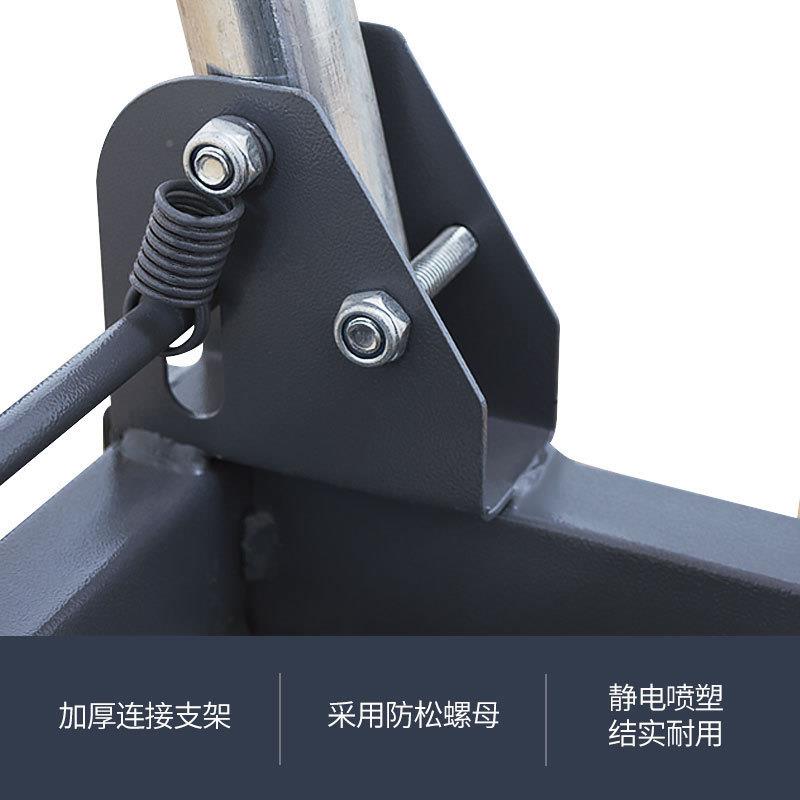 仓工库厂物流方管板手推车折叠静音拉推货车运输搬YMK运便携小平