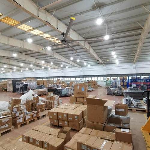 家工业吊吊扇定制40dBAF-LD-7M音运行用于体育馆厂健身馆等场所