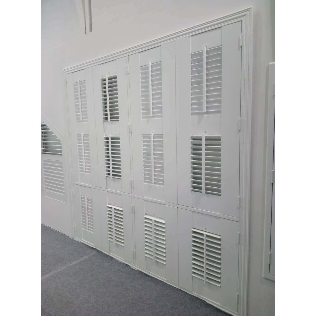 家拉用衣XSR叶帽间用隔断百门木质百叶透窗手动气窗推悬挂式法式