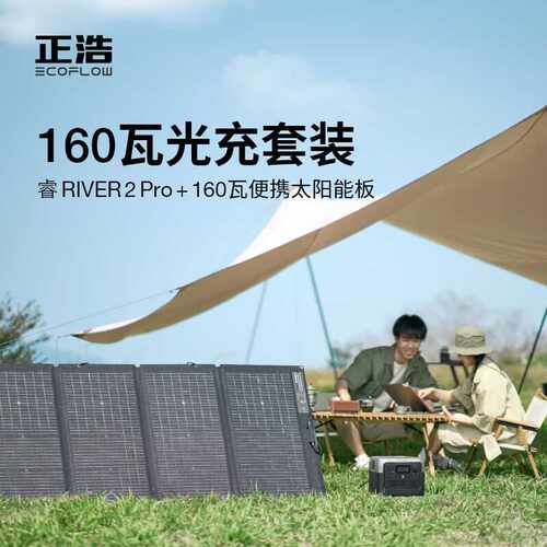 ECOFLOW【休闲露营】正浩快充户外移动电源768Wh220V大容量移动便