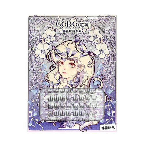 GGRG歌苒睫毛韩式（韩里韩气）3.0女团假睫毛韩系妈生感纯欲清透