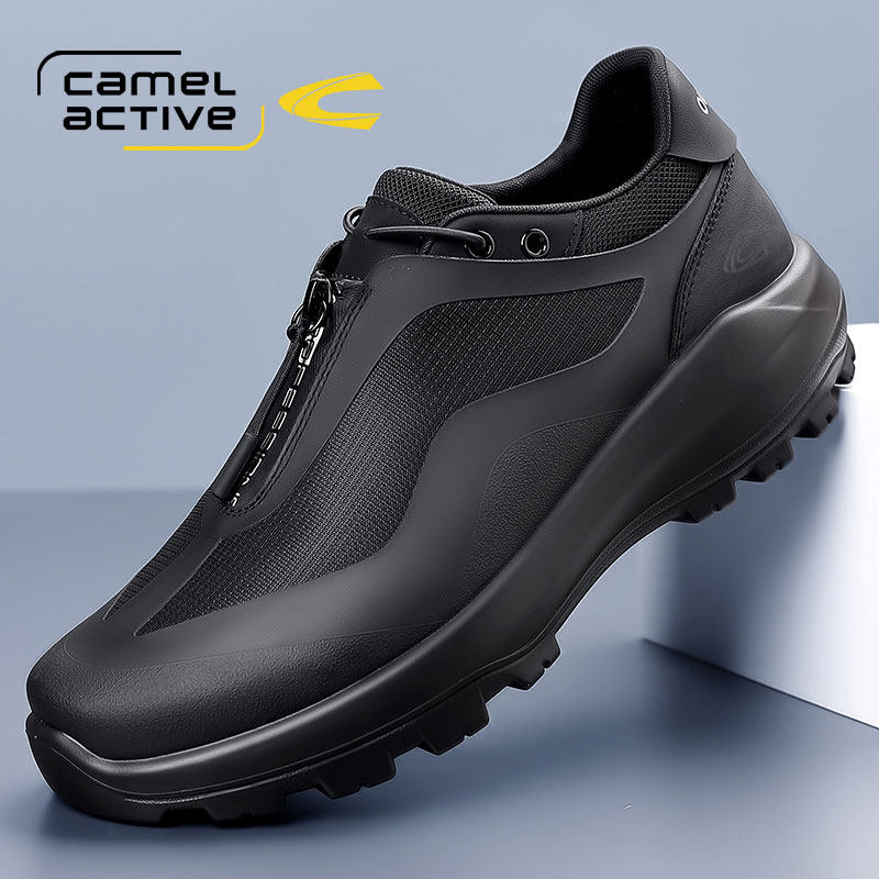 德国骆驼动感男鞋2026新款夏季透气休闲运动跑步鞋防滑徒步登山鞋