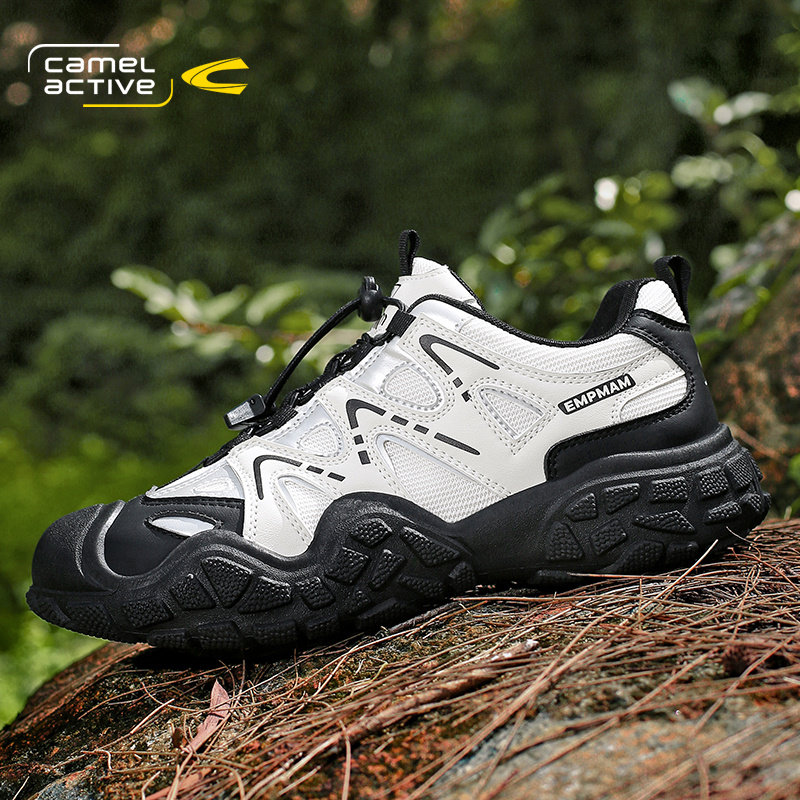 骆驼动感女鞋2026新款春夏季透气网面爆款情侣户外运动登山徒步鞋