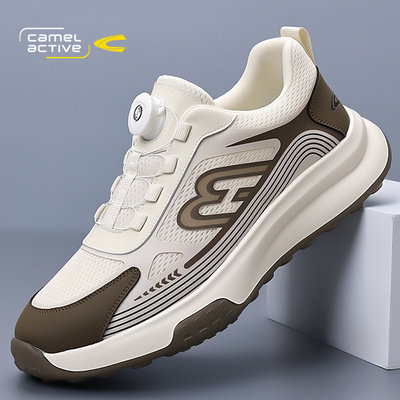德国骆驼动感运动鞋男士软底透气