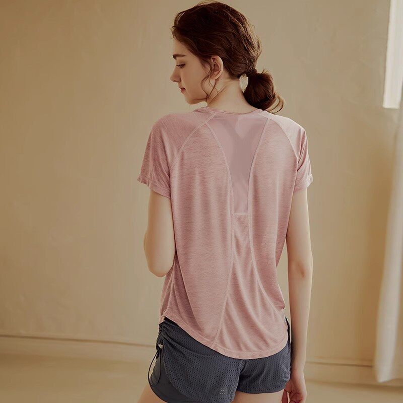 LULU VURU速干 干运动T恤女宽松透气健身罩衫跑步瑜伽上衣普拉提,运动服/休闲服装,健身衣,淘宝优惠券,粉丝福利购,淘宝优惠卷