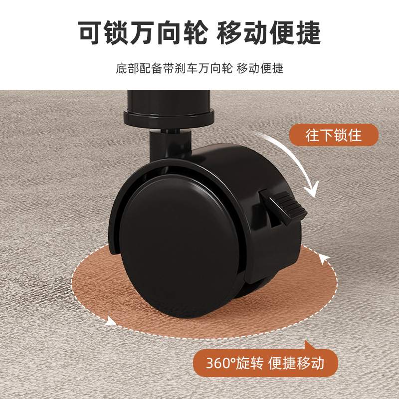 可移动沙发边几小推车简易茶几客厅家用角几置物架卧室床头小桌子