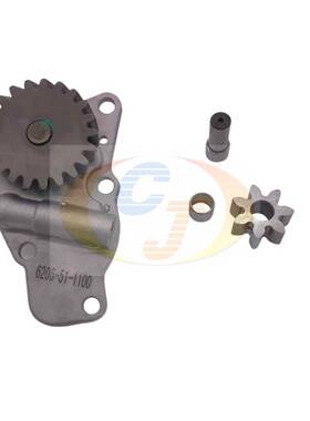 6D95L 4D95发动机PC100-5挖掘机的油泵6206-51-1100 6206511100