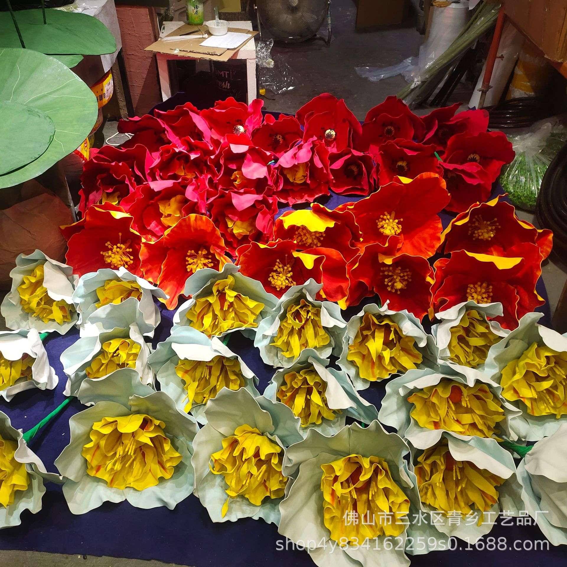 巨大型纸艺花商场活动dp点美陈场景装饰道具橱窗布置立体手工成品