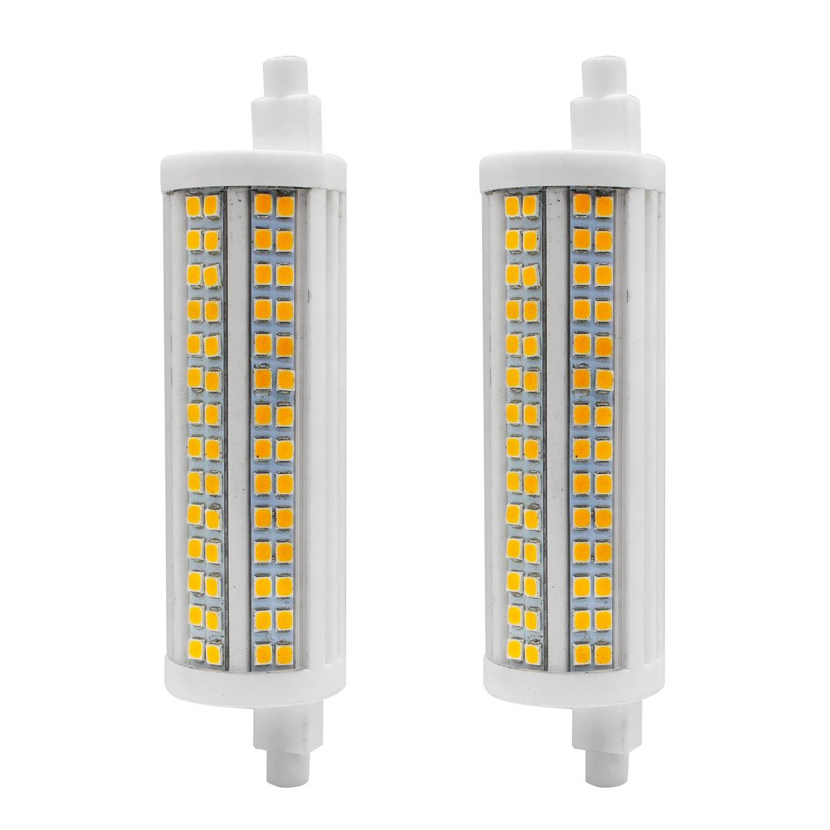 230/120V 调光LED R7S 118 20W 2500lm 替J118 500W 金卤灯透明罩